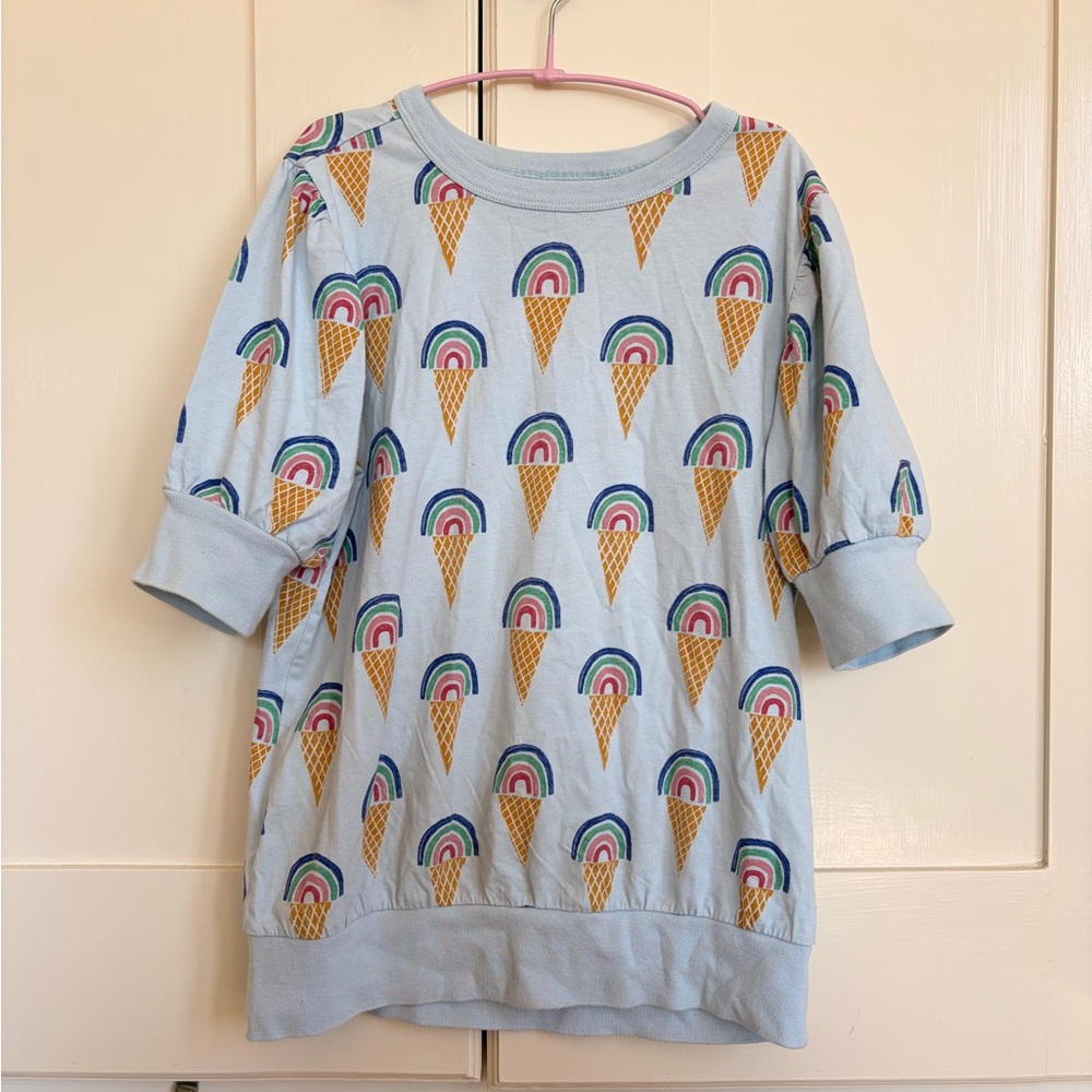 Tea Collection Kids Rainbow Ice Cream Cone Shirt